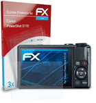 atFoliX 3x Screen Protector for Canon PowerShot S110 clear