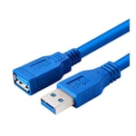 USB 3.0 Förlängningskabel - A Hane till A Hona - 1,8 meter