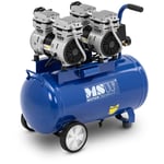 MSW Öljytön kompressori - 50 l 2 x 750 W