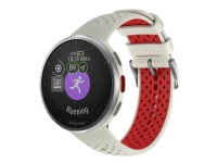 Polar Pacer Pro - Smart klocka med band - silikon - bandstorlek: S/L - display 1.2 - 32 MB - Bluetooth - 41 g - snövit