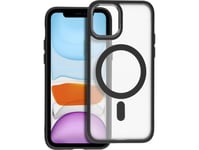 Oem Matte Mag Cover Kompatibel Med Magsafe För Iphone 11 Pro Svart