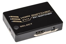 Link lkshdmi314 Switch HDMI 3 Ports 4 Kx2 K @ 30Hz Version 1.4. avec télécommande