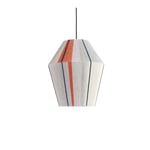 HAY - Bonbon Pendant Lamp 320 & Cord Set Grey Melange