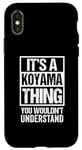 iPhone X/XS 小山苗字 It's A Koyama Thing You Wouldn't Understand Family Name Case