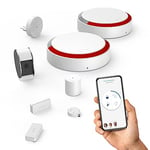 Somfy 1870288 - Home Alarm Video | Alarme Maison Connectée sans fil avec Camera | 2 sirènes extérieures dont 1 factice | Somfy Protect | Compatible Amazon Alexa, Assistant Google et TaHoma (switch)