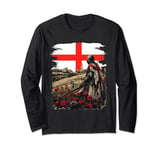 English Flag Outfit Idea For Kids & Novelty England Long Sleeve T-Shirt