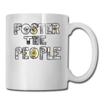 Suzanne Betty Novelty Mug Foster The People Special Mug Tea Mugs with Handle Coffee Mug for Women Dad in Office/Home/School Perfect Gifts300ML