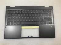 HP Pavilion x360 14-DW M01300-BG1 L96526-BG1 Palmrest Keyboard Swiss Switzerland