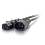 Cables To Go 88501 Câble d'extension pour câble d'alimentation PC 0.5m