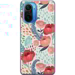 Xiaomi Poco F3 Transparent Mobilskal Flora