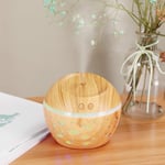 150ML Essential Oil Diffuser Ultrasonic Humidifier Portable Aroma Diffuser,USB Rechargeable Mini Humidifier With LED Light-For Home,Bedroom,Yoga (Deep wood grain)