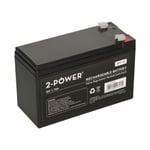 2-Power Batteri 12V 7Ah VRLA