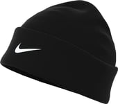 NIKE U Nk Df Peak Beanie Sc P Tm Hat, Black/White, One Size