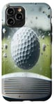 Coque pour iPhone 11 Pro Balle de golf à motif balle de golf