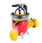 Electric Citrus Juicer Orange Fruit Squeezer Juice Extractor 2 Cones Geepas