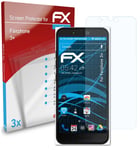 atFoliX 3x Screen Protection Film for Fairphone 3+ Screen Protector clear