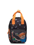 Pippi Small Backpack With Front Pocket *Villkorat Erbjudande Ryggsäck Väska Multi/mönstrad Langstrømpe