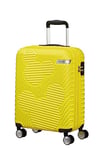 American Tourister Mickey Clouds, Spinner S, Extensible Bagage à Main, 55 cm, 38/45 L, Jaune (Mickey Electric Lemon), Jaune (Mickey Electric Lemon), S (55 cm - 38/45 L), Bagages pour Enfants