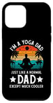 Coque pour iPhone 12 mini Je suis un père de yoga comme un père normal, sauf qu'il est beaucoup plus cool