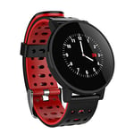 ZZJ Smart Watch,Waterproof Activity Fitness Tracker HR Blood Oxygen Blood Pressure Clock Men Women Smart Watch,D