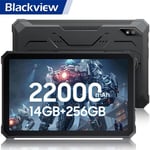 Blackview Active 8 Pro Tablette Incassable 10.36" 2.4K FHD+ 16Go+256Go(SD 1To) 22000mAh(33W) G99 48MP+16MP Android 13 Noir +Stylet
