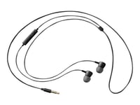 Samsung EO-HS130 - Écouteurs avec micro - intra-auriculaire - filaire - jack 3,5mm - noir - pour Galaxy Core Prime VE, Note 10, Note 8.0, S5, Tab 2, Tab 8.9, Tab WiFi, Xcover, Y Duos