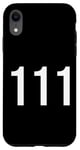 iPhone XR Angel Number 111 Numerology Mystical Spiritual Number Case