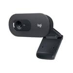Logitech C505e HD 720p Business webbkamera - Svart - TheMobileStore Datortillbehör