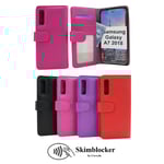 Skimblocker Plånboksfodral Samsung Galaxy A7 2018 (A750FN) Hotpink