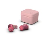 KitSound Funk 35 True Wireless EarBuds, TWS Bluetooth In Ear Headphones with Portable Charging Case - Pink