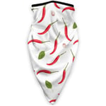 None Branded Red-Hot-Chili-Peppers Muitifunctional Face Bandanas Uv Resistence Headwear Elastic Scarf