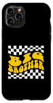 Coque pour iPhone 11 Pro Cadeau amusant Big Brother Bro pour adultes, enfants, hommes, garçons
