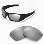 New Walleva Polarized Titanium Replacement Lenses For Oakley Fuel Cell
