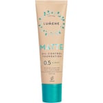 Lumene Matte Oil-Control Foundation SPF20 Light Täckande foundation 30 ml