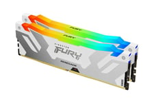 Kingston FURY Renegade RGB - 32GB:2x16GB - DDR5 RAM - 7600MHz - DIMM 288-pin - On-die ECC - CL38