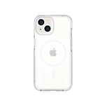 tech21 iPhone 14 Evo Crystal Compatible avec MagSafe - Coque Transparente Anti-Chocs et Anti-Rayures avec Protection FlexShock Multi-Chute de 15 pi