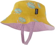 Patagonia Sun Bucket Hat Kids Summer Plant/Shine Yellow