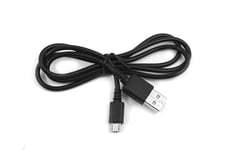 90cm Usb Data / Charger Power Black Cable For Panasonic Turbo Phone Android