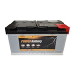 Batterie décharge lente POWER BATTERY - 12v - 130ah