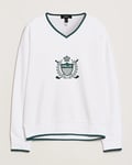 RLX Ralph Lauren Active Sweatshirt Ceramic White/Kelly Green