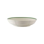 Villeroy & Boch French Garden Green Line Coupe plate, 24 cm, Porcelaine Premium, Blanc/Vert