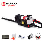 BU-KO BUKO 26CC Petrol Hedge Trimmer Handheld Cutter