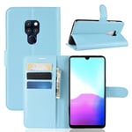 huawei Huawei Mate 20 PU Wallet Case Light Blue