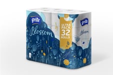 Toalettpapper Grite Blossom White 32 St
