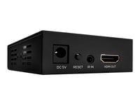 LINDY HDMI over Gigabit Ethernet IP Receiver - Rallonge vidéo/audio/infrarouge - récepteur - HDMI - jusqu'à 100 m