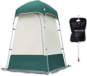 DONG Camping Tent Pop-up Privacy Shower Room Privacy Toilet Dressing Tent with Shower Bag for Outdoor Rainproof Fishing (Color : B)