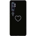 Xiaomi Mi Note 10 Pro Gjennomsiktig Telefondeksel Hjärta
