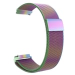 Magnetiskt Milanese-armband i rostfritt stål för Garmin Venu 2/Venu SQ/Venu 2S Venu SQ 22mm Venu SQ Colourful