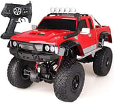 MIEMIE 1:8 Wireless Remote Off Road Electric Large Size RC Truck High Speed Rock Crawler Crawlers Chariot 2.4Ghz Radio Control Four-wheel Drive Vehicle Racing Car Toy 3 Years Old Up Kid