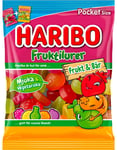 Haribo Fruktilurer med Smak av Frukt og Bær - Vingummi 80 gram